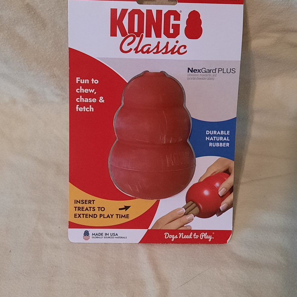 Kong Red Classic Durable Dog Toy